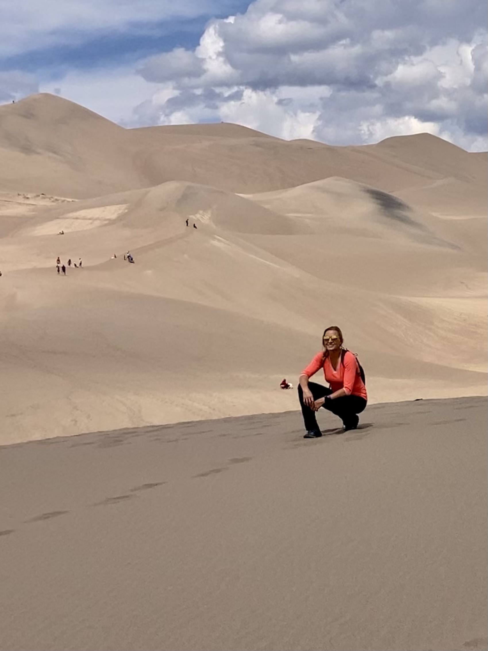 Erin, blog author at Great Sand Dunes National Park