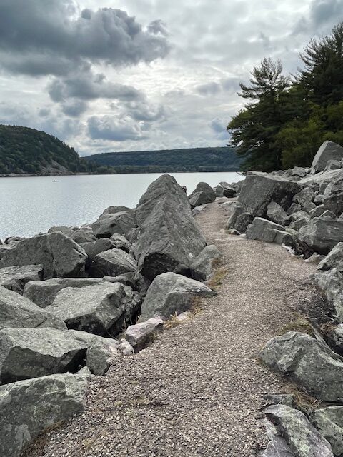 View from the Tumbled Rocks Trail, Devil's Lake State Park