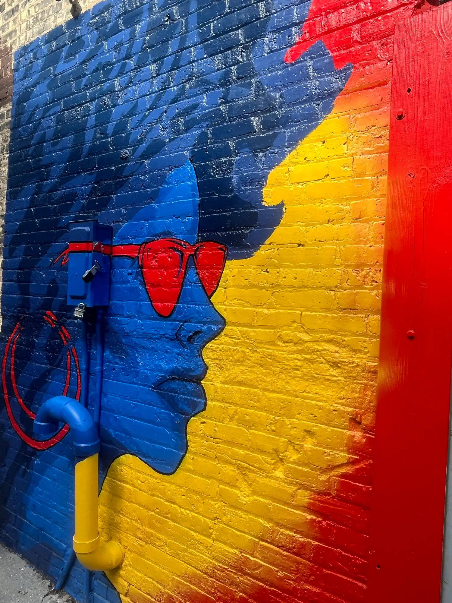 Black Cat Alley mural, Milwaukee, Wisconsin